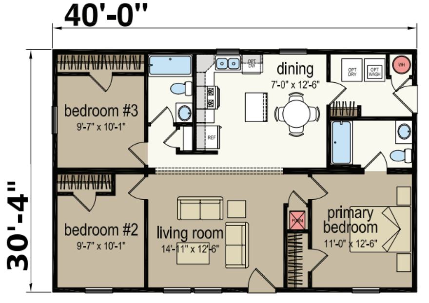 Hamilton XL Double Wide 